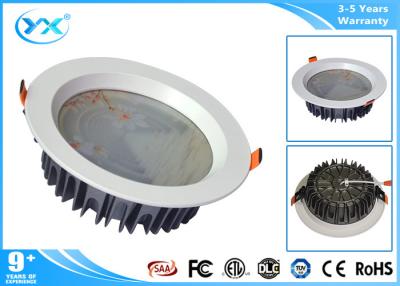 Κίνα ανάβοντας downlights στρογγυλό αργίλιο >80/90 RA αποδοτικότητας 100mm/120mm Shell προς πώληση