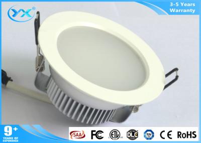 China Office Round Recessed LED Downlight With 110 Beam Angle 450 Luminous Flux CE RoHS for sale