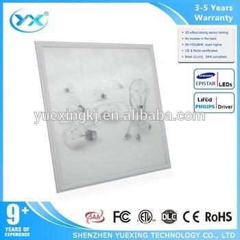 China la pantalla plana cuadrada de aluminio 600x600 llevó blanco natural de la luz de techo en venta