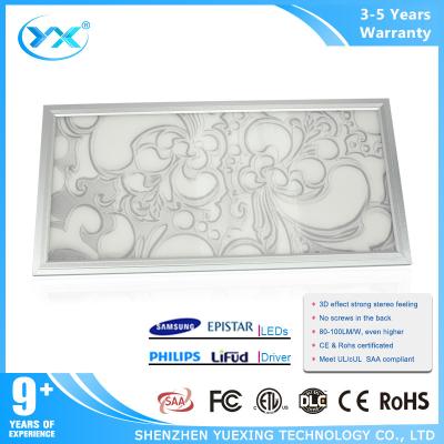 China 170 el panel/el techo del grado 18w 24w 3D LED llevó a la pantalla plana que encendía blanco caliente en venta