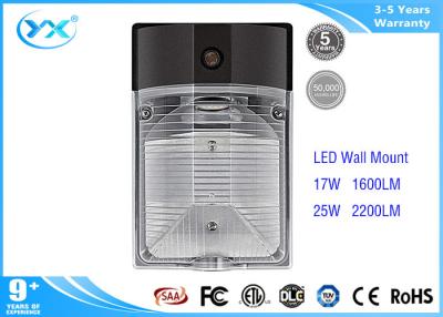 China Outdoor goverment project 25W Led Wall Pack Lights CRI 80 2200 LM IP65 Rated for sale