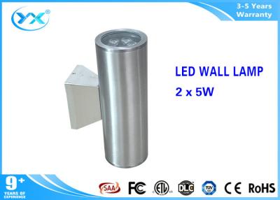 China 2*5W outdoor Up And Down Wall Lights , Pure White led up down long lifespan for sale