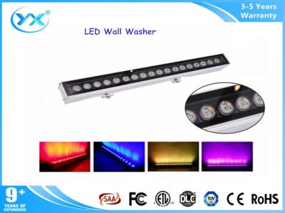 China 24W Aluminum DMX control outdoor wall wash lighting led for decoration for sale