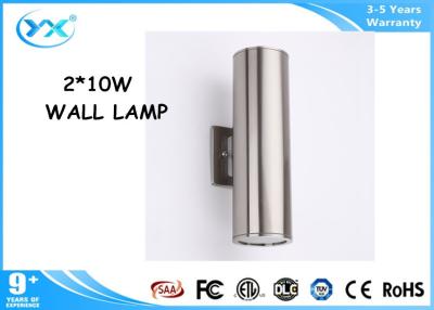 China 2X10W LED wall light for house , 90~240V led up and down light Aluminum case for sale