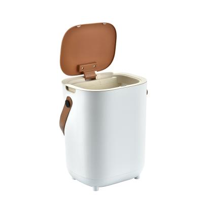 China 2021 new style 16L viable portable smart trash can with battery kitchen bathroom trash can for sale