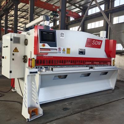 China Building Material Shops 6mmx3200mm Heavy Duty Automatic Hydraulic CNC Sheet Metal Shear Steel Plate Electric Shear Cutting for sale