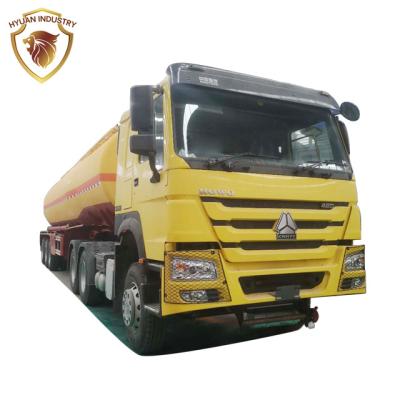 China 385 Oil Tanker Semi Truck Zimbabwe Fuel Tank Trailer 11.00r20 12r22.5 315 Trailer Used for sale