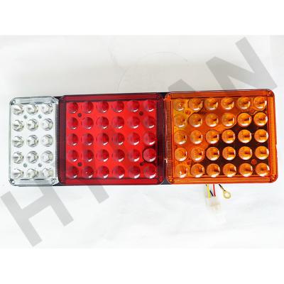 China PMMA+ABS+Aluminum 12V/24V Truck Signal Lamp Truck Tail Light for sale