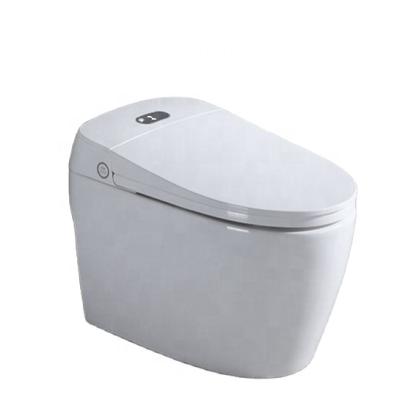 China Automatic Operation Sanitary Ware Concealed Electronic Smart Ceramic Automatic Bathroom WC Ceramic Toilet for sale