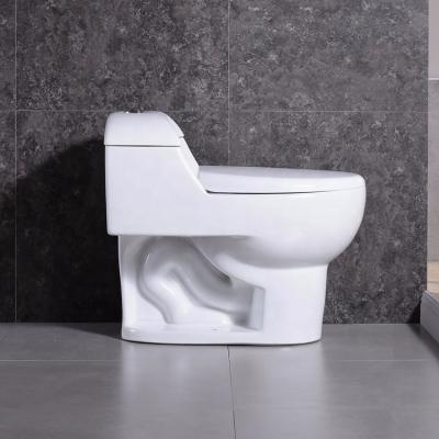 China Colorful Cistern South America Bathroom Inodoros Siphonic One Piece Colorful Toilet for sale