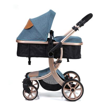 China China Suppliers Carry Baby high landscape stroller bebe 3 in 1 baby stroller pram cochecito for sale