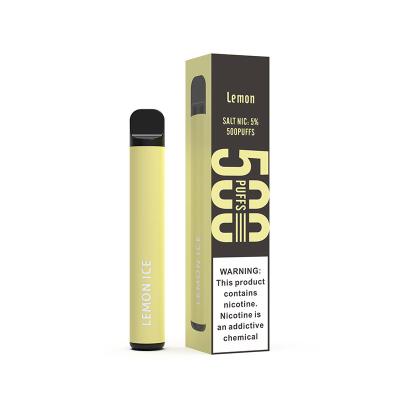 Cina 400mAh piccolo Vape eliminabile Pen Electronic Cigarettes 500Puffs in vendita