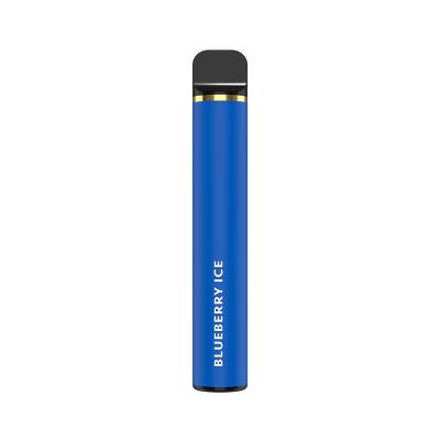 China cigarro eletrônico 19mm da vagem descartável do gelo do mirtilo de 6.0ml 1200mAh de aço inoxidável à venda