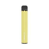 China Dispositivo disponible Vape 1200mAh de la vaina de 1500 soplos del hielo amarillo del limón en venta