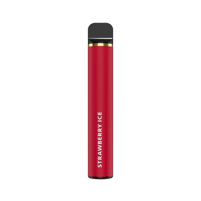 China O fumo vermelho Vape descartável encerra o gelo da morango de 6.0ml 1200mAh à venda