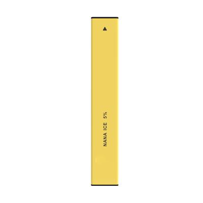 China Batterie des Bananen-Eis-1.2ml Mini Disposable Electronic Cigarette Vape der Hülsen-280mAh zu verkaufen