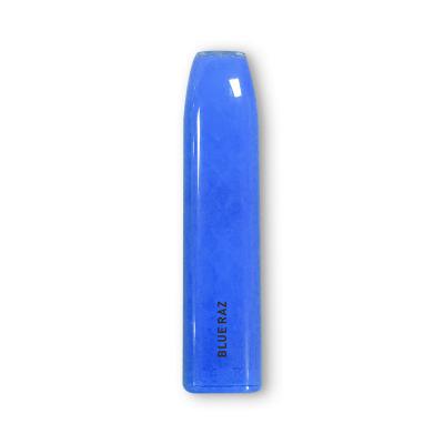 China 2.0ml Blue Razz Disposable Flat Vape Pen Pod ABS 600 Puffs Electronic Cigarette for sale