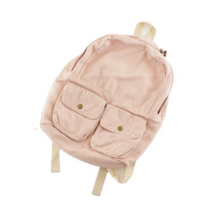 China - Wholesale Comfortable Student Canvas Vintage Travel Leisure Backpacks for sale