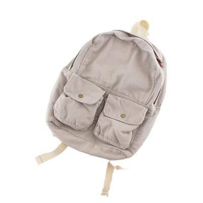 China Waterproof high quality zipper backpack vintage traveling leisurecanvas backpack for sale