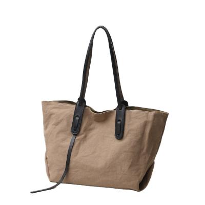 China Cheap Empty Cotton Promotion Tote Bag High Quality Canvas Empty Handled Tote Bag for sale