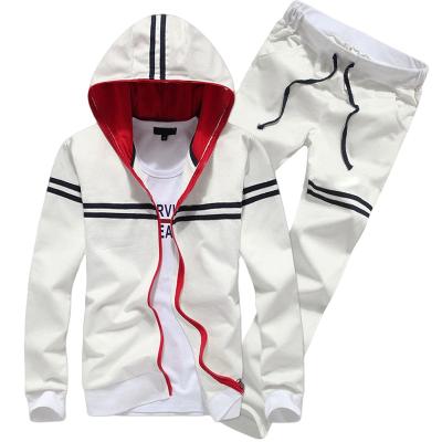 China Anti-pilling new cotton high quality polyester joggling design slim custom fit your own men's casual tracksuit for sale