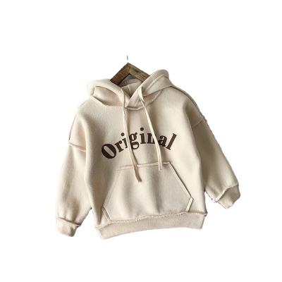 China Breathable casual pullover sweatshirt custom letter print logo outwear amongus fleece custom hoodie for kids for sale