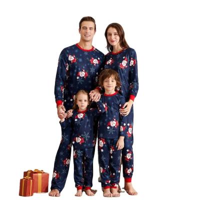 China Christmas Family Matching Pajamas Sets Cotton Onesie O-Neck Tank Top Baby Home Clothes Wholesale QUICK DRY for sale