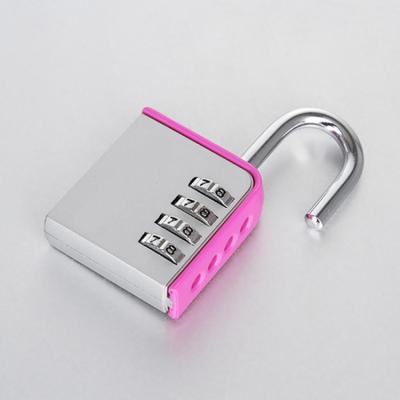 China High Quality Anti-theft Adjustable Digit Combination Travel 4 Digit Luggage Lock Suitcase Padlock for sale