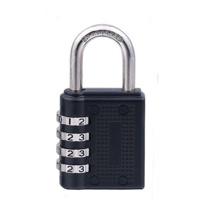 China 4 Digital Combination Lock Security Anti-theft Zinc Alloy Locks For School Gym Sports Locker Toolbox Latch Storage Combination Padlock for sale