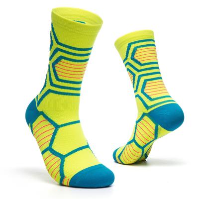 China QUICK DRY Logo Outdoor Cycling Socks Wear Free Custom Heavy Duty Bicycle Socks Running Sports Socks Men for sale