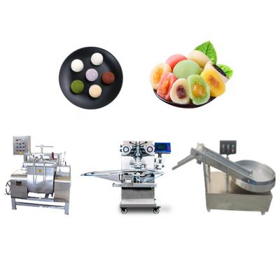 China Snack Factory High Capacity Emergency Button Multifunctional Commercial Mochi Donut Ice Cream Making Machine for sale