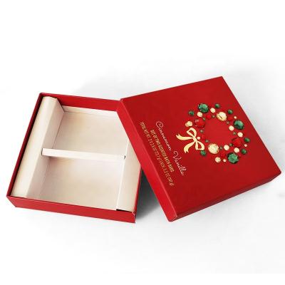 China 2021 Best Selling Recyclable Logo Printed Cardboard Luxury Custom Christmas Gift Packaging Box for sale