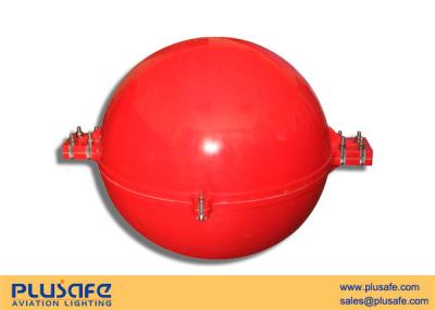 China Red High Voltage Transmission Lines  Aviation Balls Warning Signal Marking for sale