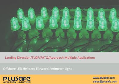 Κίνα Αυξημένα FAA Helipad TLOF πράσινα φω'τα κατεύθυνσης προσγείωσης κατά μήκος της κεντρικής γραμμής της προσέγγισης προς πώληση