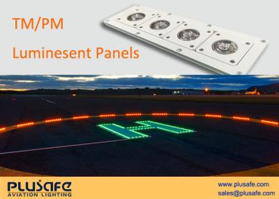 China Surface Heliport Luminescent Panels touchdown lights Yellow ICAO ISO candela for sale