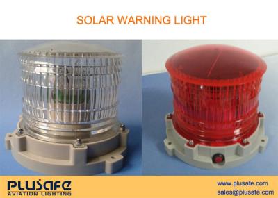 China Marine Aids Solar Powered Warning Light 200 Hours Flashing for Dock Lighting for sale