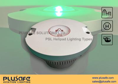 China Flush LED Green Heliport Edge Light 10W 100cd Variable Brightness For TLOF Edge for sale