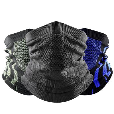 China Windproof Ski Cycling Biker Wicking Hood Hat Men Face Mask Balaclava Full Face Protection Mask Motorcycle Motocross Moisture Head Face Motocross for sale