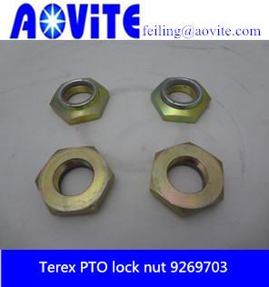 China Terex 09269703 lock nut for Terex TR60 dumper truck  PTO 15252682 for sale