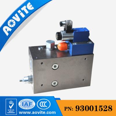 China Non-highway truck hydraulic valve 93001528  using cast iron  and stainless steel hydraulic valve blocks for terex for sale