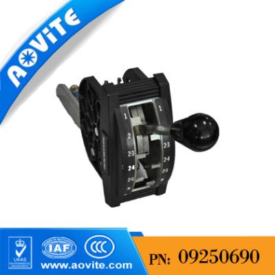 China Automobile gear shifting mechanism suitable for dump truck part TR100 SHIFT CONSOLE ASSY 09250690 for sale