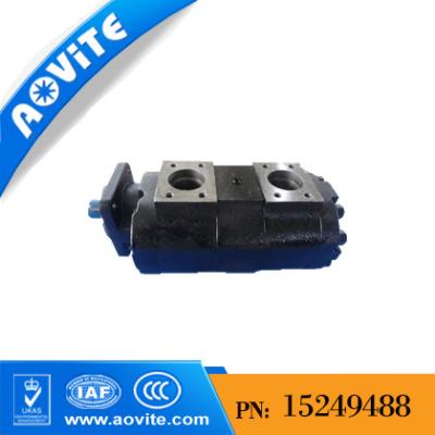 China Hot Selling Mine Dump Truck Accessories Original Truck Hydraulic Tandem Pump Assy 15249488 15321456 For Terex TR100 for sale