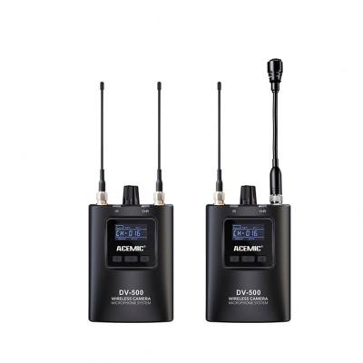 China Headset Microphone ACEMIC DV-500/H/T Accuracy Podcast DV-500 Pro Video Microphone Live Broadcast 3.5mm Audio Jack For Camera for sale