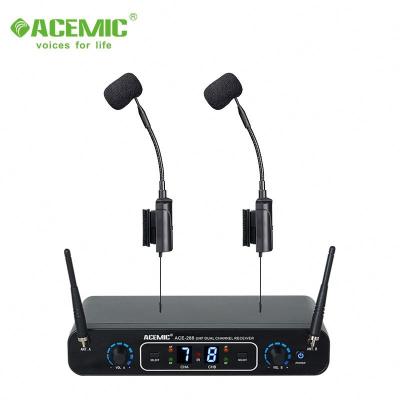 China Wireless Instrument Transmitter Acemic ACE-288 AT-5 Musical Instruments Accordion Or Acoustic Guitar Microphone for sale