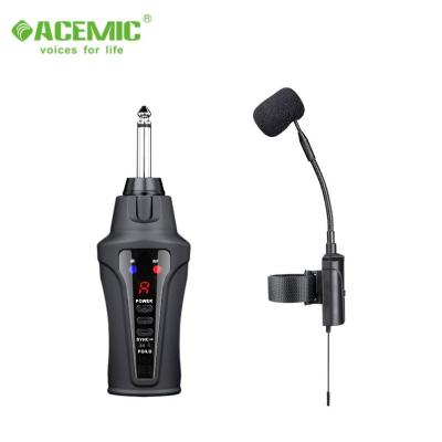 China Instrument Transmitter Mars Export Acemic FT-5 Musical Instruments Wireless Microphone for Clarinet or Erhu Mikrofon Mikrofoon Microfono for sale