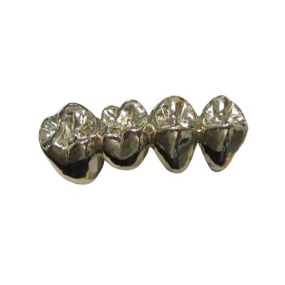 China High Stability Semi Precious Dental Crown Bridge PFM Easy Casting for sale