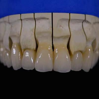 China zirconia bridge restoration zirconia blank  Porcelain material:  Vita VM9 porcelain powder for sale