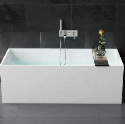 China Resin Free Artificial Acrylic Solid Outdoor Stone Bathtub Bathtub Stone Hot Tub for sale