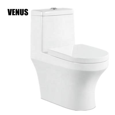 China Automatic Operation Ceramic Washdown One Piece Toilet For Bathroom for sale