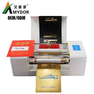 China PVC Card AMD360D 300dpi A3 Digital Printing Size Hot Foil Stamping Printer Gold Foil Printing Machine for sale